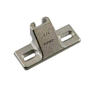 Blum 130.1100.23x10S 130.1100.23, Plate, Face Frame, 1/2" Overlay (Pack of 10 with Screws), Nickel Finish