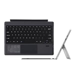 Keyboard Replacement Type Cover Trackpad Mouse for Microsoft Surface Pro 7+ 7 Pro 6 Pro 5 Pro 4 Pro 3 Ergonomic Portable Slim Wireless Bluetooth Rechargeable