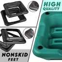 Yes4All High Arobic Step Platform & Stackable Risers - Adjustable 4"/6"/8"/10"/12" Height - Choose Full Step Platform Set or 2-Pack Stackable Risers, Customize for Cardio & Aerobic Exercise, 16" X 16" X 12"