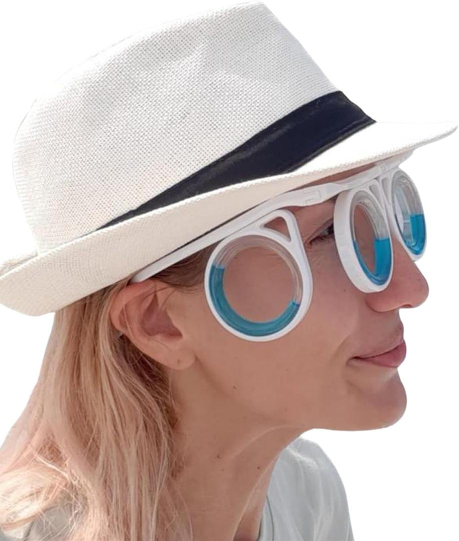 Motion Sickness Glasses, Nausea Relief, Cruise Ship Essentials, Airplane Essentials, Car Sick Glasses, antinausea 100% Natural Medicine