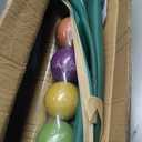 ApudArmis 32In Six Player Croquet Set with Deluxe Premiun Pine Wooden Mallets,Colored Ball,Wickets,Stakes - Lawn Backyard Game Set for Adults/Teens/Family (Large Carry Bag Including), 32'' Regulation