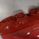 LARNMERN Men Non Slip Work Sneakers Water Resistant Food Service Zapatos Trabajo Antideslizantes Walking Shoes Waterproof Shoes Slip-on, Red 7 Wide