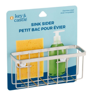 Key & Castle Stainless Steel Sink Sider