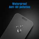 Mothca 2 Pack Matte Glass Screen Protector for iPhone 15 Pro [6.1 inch] + 2 Pack Camera Lens Protector, Anti-Glare & Anti-Fingerprint Case Friendly Tempered Glass Film, Bubble Free, Smooth as Silk