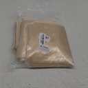 TURSTIN 4 Packs Champagne Tablecloth 102 x 58 Inch Overlay Satin Table Cover Rectangle Bright Silk Tablecloth Smooth Fabric Table Decoration for Wedding Banquet Party Events, Champagne