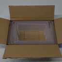 10 Pcs Acrylic Display Riser, 2 Sets 5 Sizes Large Clear Shelf Risers, 0.15" Thick, For Display Dessert Candy Figure Toys Perfume Jewelry Showcase, Size: 7“x7.5"x8"x9"x10" - 2 Sets