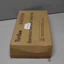 Yirilan Bathtub Trays for Tub,Bath Tray, Foldable Bathtub Caddy,Brown