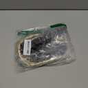 Reflective Dog Collar Padded with Soft Neoprene Breathable Adjustable Nylon Dog Collars for Small Medium Large Dogs (Large (Pack of 1), Vanilla Collar+Leash)