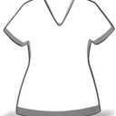Keewah Nurse Scrubs Cookie Cutter, 4.1”, Stainless Steel