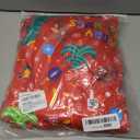 ANGELGGH Family Matching Christmas Onesie Pajamas, Vacation Cute Printed One Piece Pajamas, Xmas Hooded Holiday Sleepwear (Red, XL)