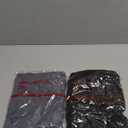 NexiEpoch 2 Pack Leggings for Women - High Waisted Tummy Control Soft Black Capri Yoga Pants with Pockets for Workout, Medium