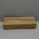 Industrial Double Curtain Rods for Windows 31 to 95 Inch, Adjustable Telescoping 1 Inch Black Double Curtain Rod Set Heavy Duty Blackout Wrap Around Curtain Rods for Living Room, Sliding Glass Door