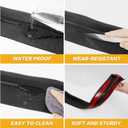 4PCS for Jeep Gladiator Door Sill Guards Kit for 2018-2025 Jeep Wrangler Accessories Door Entry Guard Protector for 2020-2024 Jeep Gladiator JT Accessories Car Door Sill Protector for Jeep Wrangler JL