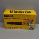 Leaf Blower Cordless 21V 500CFM Powerful Electric Leaf Blower with (2) 4.0Ah Batteries and Charger, Variable-Speed, Handheld Rechargeable Battery Powered Blowers for Lawn Care, Yard Clearance, Leaves