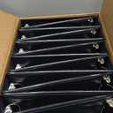 Samsill 12 Pack Durable 1.5 Inch 3 Ring Binders, Round Ring, Clear View Cover for Presentations, Black