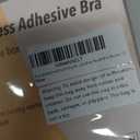 Rita Adhesive Bra Sticky Invisible Strapless Push-Up Silicone Bra for Backless Dress + Non-Adhesive Nipple Covers (Nude, D)