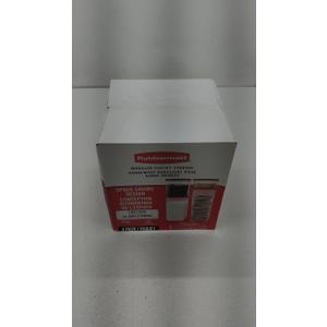 Rubbermaid Rubbermiad Modular Canisters Food Storage, 8-Piece Set, Clear
