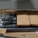 52FT H Track Lighting Rail Kit, Black 120V H Type Track Rail System