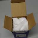 MIULEE Sidelight Sheer French Door Curtains 25 x 40 Inches Light Filtering Window Treatment with Tieback - 2 Panels, White