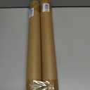 2 x Warriors Dreams Canvas Wall Art Print Poster Armored Helmet Samurai spirit with Scroll Wood Framed Ready to Hanger Home Karate Hall Sushi Restaurant Decor 16x35