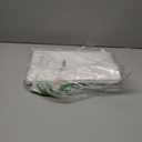 Pureegg Plastic Table Cloth Disposable 12 Pack, 54 x 108 Inch Table Cloths, Party, Picnic, Wedding, Decorative Tablecloths, Rectangle, White Plastic Cover, Leakproof & Sturdy, White