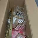 Gold Bathroom Vanity Lights - 3 Lights Crystal Bathroom Lighting Fixtures Over Mirror Modern Gold Crystal Wall Light (Gold-Square Shade)