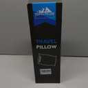 PEUJEW Travel Pillow Memory Foam Pillows, Camping Pillow-Compressible Medium Firm, Breathable Cover, Ideal Backpacking Hiking, Bed Pillows, Airplane and Car (Apricot Yellow, L)