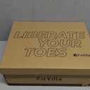 FitVille Men Wide Walking Shoes Casual Comfortable Dress Shoes Lightweight Arch Support Oxford Shoes Non-Slip Leather Business Sneakers 11.5