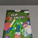 Toddler Scissor Skills Activity Book, Fun Arts and Crafts for Kids 4-6, Preschool Learning Toys Fine Motor Skill Cutting Art kit, 2 Safety Scissors, Birthday Gifts for Girls & Boys Ages 3, 4, 5, 6, 7 (green)