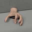 IBQ Horror Electronic Oversized Walking Hand with Spooky Music for Addams Costume Goth Family Cosplay Halloween Props Outfit Gifts BQ057