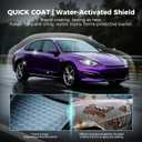 Quick Coat Spray Water-Activated Quick Detailer & Water Spot Remover for Cars, Glass, Paint & Shower Doors. Instant Shine, Deep Gloss, Easy Drying Safe on Ceramic Coated Vehicles (EXP 01/01/27)