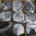 1oz Glass Jar with Lid, Hoa Kinh 30Pack Amber Round Containers Cosmetic Glass Jars with Inner Liners and Black Lids Travel Jars for Storing Lip and Body Scrub, Lotion, Body Butter, Bath Salts, Liquid