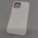 ORNARTO Compatible with iPhone 12 Case, Compatible with iPhone 12 Pro Case, Slim Liquid Silicone 3 Layers Full Covered Soft Gel Rubber Phone Case Cover 6.1 inch-White