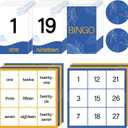 89 Pcs Bingo Game for Dementia Seniors Patients Products Including 29 Large Bingo Number Cards 54 Chips 6 Double-Sided Boards for Alzheimer's Dementia Activities Family Party