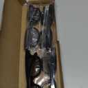 MECCANIXITY 4pcs Polarized 3D Viewing Glasses, Passive Circular 3D Glasses for Anaglyph Movie Cinema Game TV Photo Projector Black