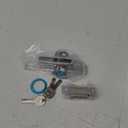 Mortise Lock, Front Door Security Lock Storefront Door Mortise Lock, Glass Framed Central Door Lock Commercial Door Deadbolts and Cylinder Combo with 3 Keys