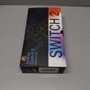 Switch 2 Accessories Bundle for Nintendo Switch 2,13 in 1 Travel Carrying Case Kit with Screen Protector,Clear Shell,Blue Red Silicone Cover for Joycons,20 Game Card Holder,4 Thumb Grip Caps,Black,2025