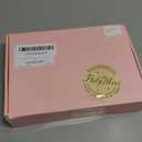 Flufymooz 100% Real Human Hair Toppers for Women, 10 Inch Clip in Human Hair Topper for Thinning Hair, 3603D Cover Clip in Bangs Natural Hairpiece With 4.5'' x 3'' Silk Base-White Blonde