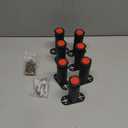 Storify 7Pcs Metal Adjustable Height Bed Support Legs for Bed Frame Metal Adjustable Furniture Legs for Sofa/Cabinet/Couch/Dresser/Table,Heavy Furniture Replacement Legs (4.7-8.2 inch (8pcs))