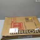 Hasipu Vanity Mirror with Lights, 24.2" x 18.9" LED Make up Mirror, Light up Mirror with 10X Magnification and USB Charging Port, Phone Holder, Smart Touch 3 Colors Dimmable, 360 Rotation (Black)