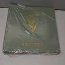 Lanpn Recipe Binder 8.5x11 3 Ring Kit, Waterproof Organizer Binder with 60 Plastic Sleeves,116 Recipes, Dividers, Labels & Stickers, Blank Recipe Book to Write in Your Own Recipes, Green