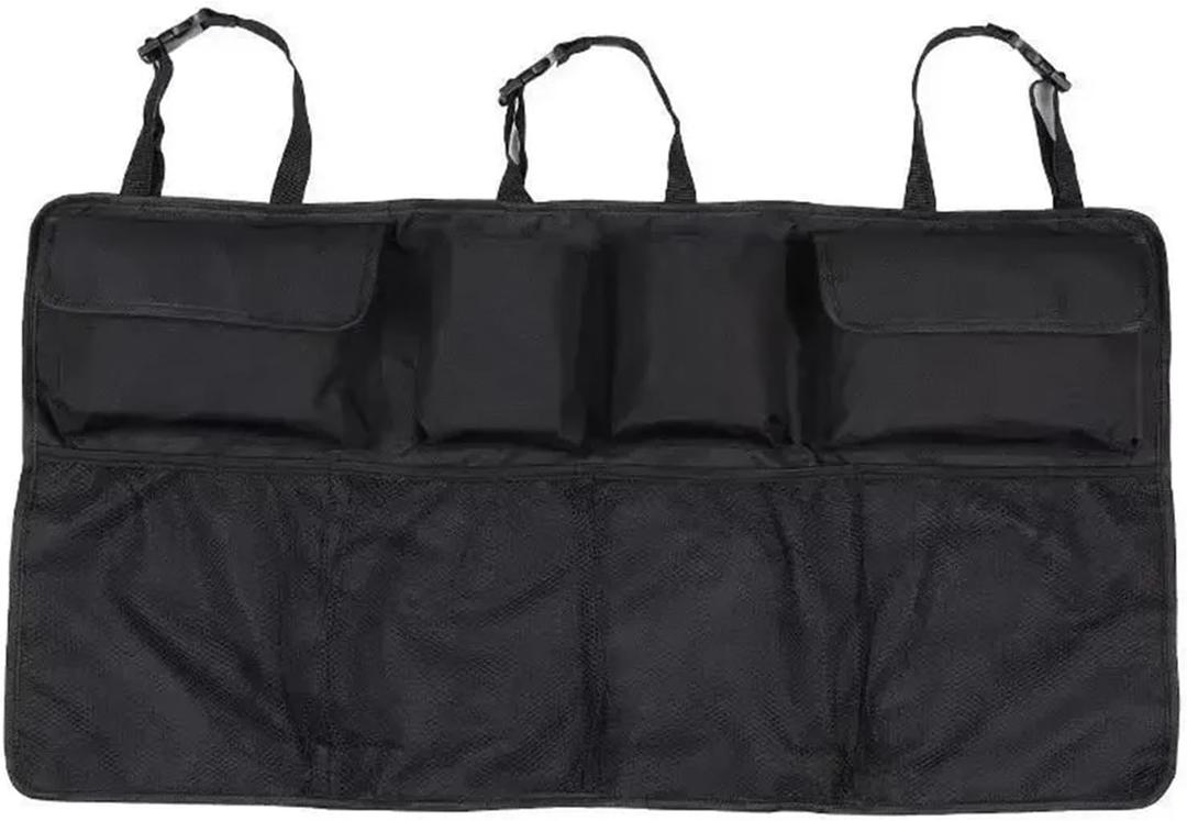 Trunk Organizer Storage Bag Super Capacity Backseat Hanging Organizer Trunk Tidy Storage Bag Collapsible with 8 Pockets