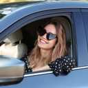 6 Pack Vintage Heart Shaped Sunglasses for Women Sunglasses for Bachelorette Bridesmaid Bridal Birthday Party Wedding (5 Black 1 White)