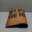 Funny Welcome Doormats Hey Hi How You Durrn How You Doing (23.6 X 15.7 in) Colorful Print Top With Anti-Slip Rubber Back Prank Gift Doormats For The Entrance Way House Warming Gift Personalized Mat