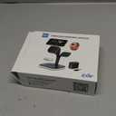 EXW Wireless Charging Station for Magsafe Charger,Charging Station for Multiple Devices,Wireless Charger for iPhone 17 Air 16 15 14 13 12,Apple Watch,AirPods with LED(Black)