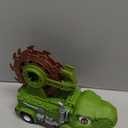 2-in-1 Light-Up Dino Truck Toy Set  Motorized Ferris-Wheel Ramp & Stunt Car, Music LED Effects, STEM Take-Apart Build Play, Dinosaur Gift for Toddlers Boys Girls Ages 3-8(Tyrannosaurus)