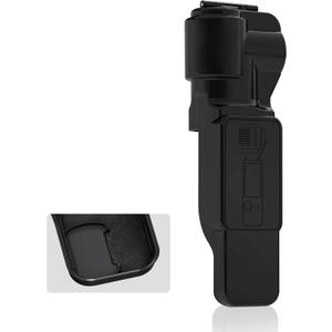 BRDRC Pocket 3 Protective Cover Case, for Xtra Muse Gimbal Lens Cap Screen Protector for DJI Osmo Pocket 3 Creator Combo/Xtra Muse Accessories (Black)