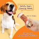 Jungle Calling Chicken Wrap Knotted Bones Dog Chews, Long Lasting Beefhide Treats Real Rawhide Bones for Large Dogs Edible Training Treats (EXP 01/09/26)