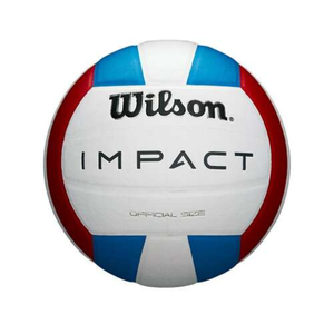 Wilson Impact Volleyball - Red/White/Blue