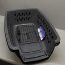 Petmate Pet Porter Dog Kennel 24", Dark Gray & Black, for Pets 15-20lbs, Made in USA